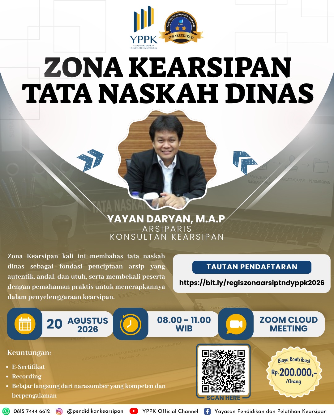 Zona Kearsipan "Tata Naskah Dinas"